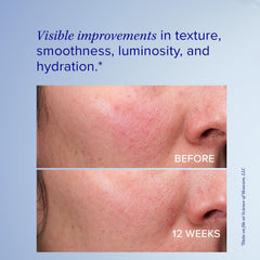 iS CLINICAL texture close-up of lightweight emulsion, shows non-greasy hydration benefit