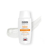 ISDIN Eryfotona front packaging showing SPF 50+ protection and benefits