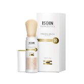 ISDIN brush-on packaging front view showing compact protection