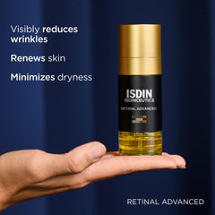 ISDIN smooth serum droplet on skin showing lightweight texture and quick absorption