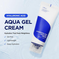 IsNtree gel texture close-up highlighting fast-absorbing, non-greasy hydration
