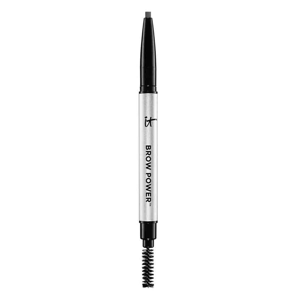 IT Cosmetics Brow Power front view showing pencil and cap, convenient daily use