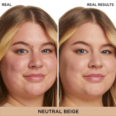 IT Cosmetics texture swatch of cream showing blendable coverage benefit