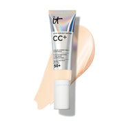 IT Cosmetics front packaging showing pump and label, easy application benefit