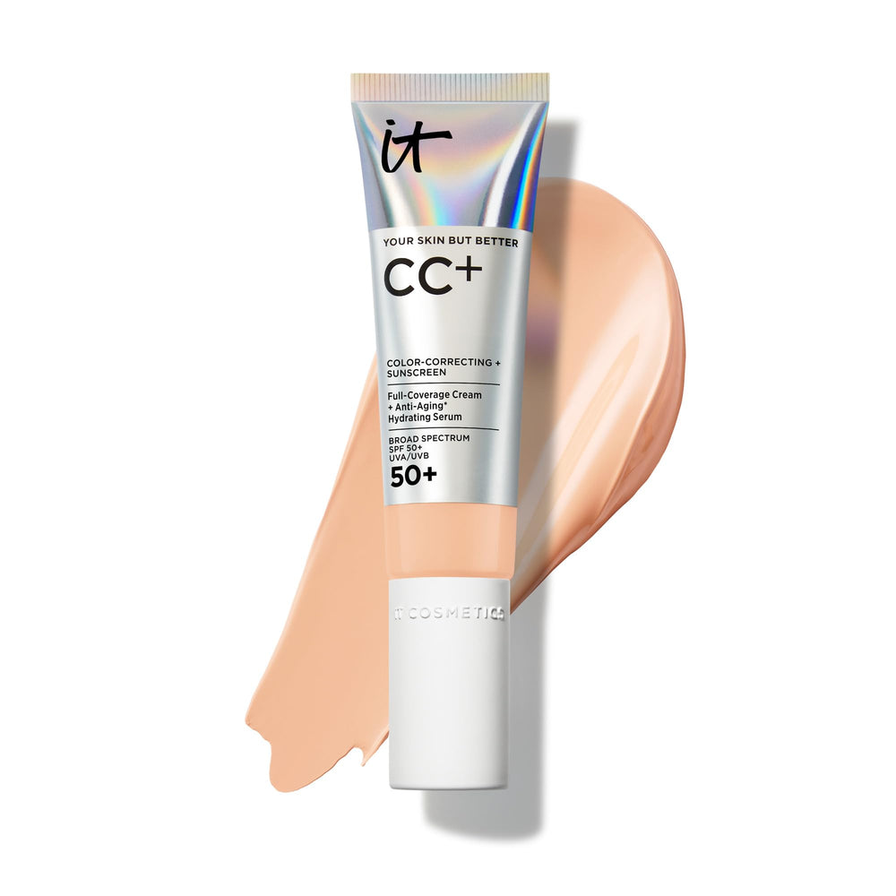 IT Cosmetics CC+ Cream front packaging showing product and shade