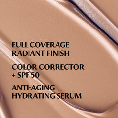 IT Cosmetics cream texture swipe showing rich, blendable formula for flawless application