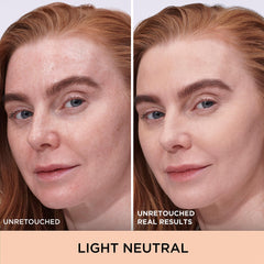IT Cosmetics CC+ Natural Matte texture close-up showing matte, blendable cream for smooth finish