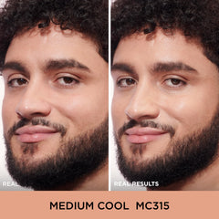 IT Cosmetics concealer swatches on forearm showing medium cool shade and blendable payoff
