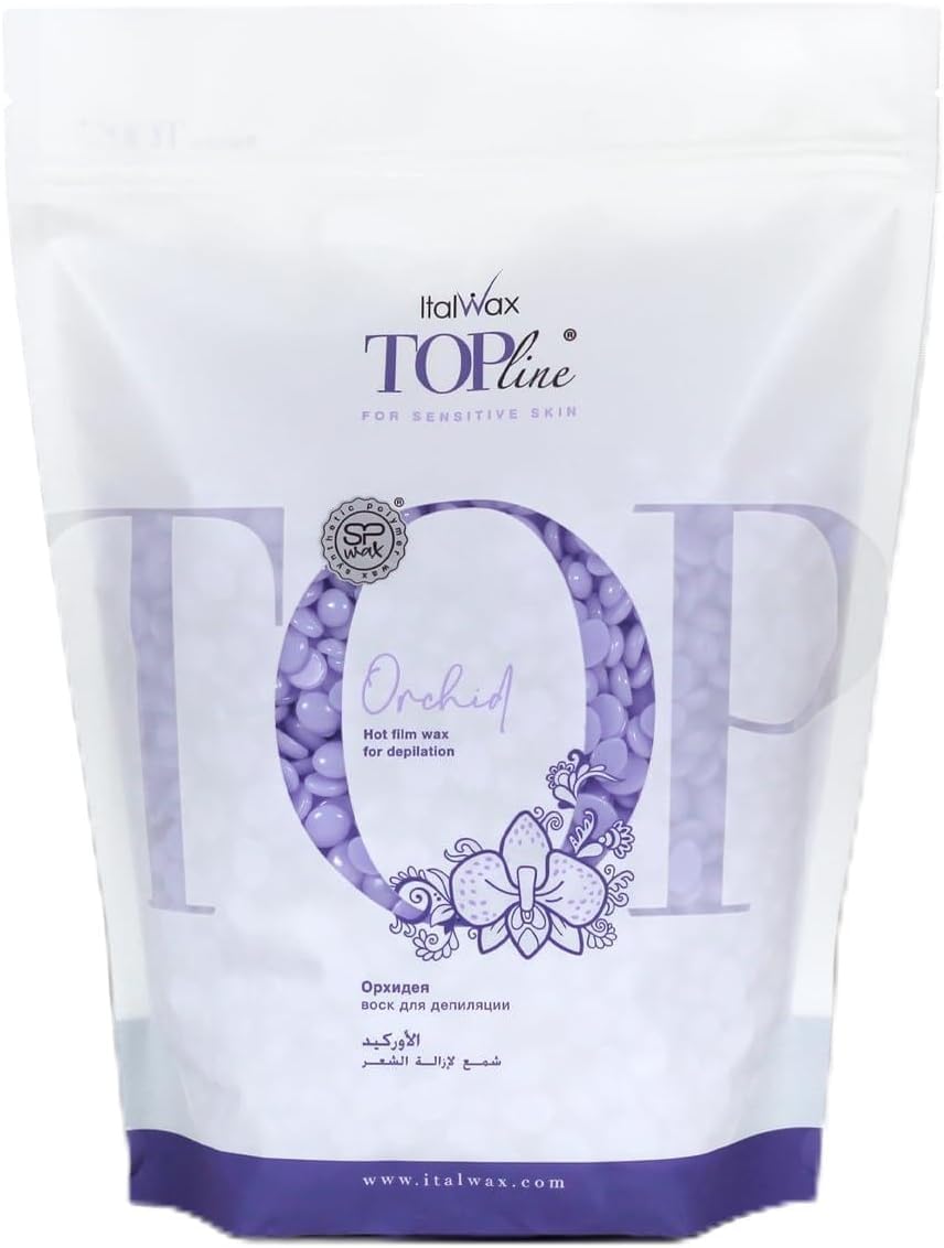 Italwax pouch front view showing product branding and clear-wax benefit