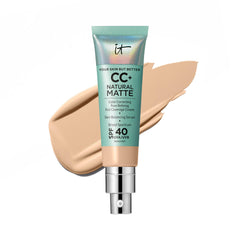IT Cosmetics front packaging showing product and shade, clear benefit visible