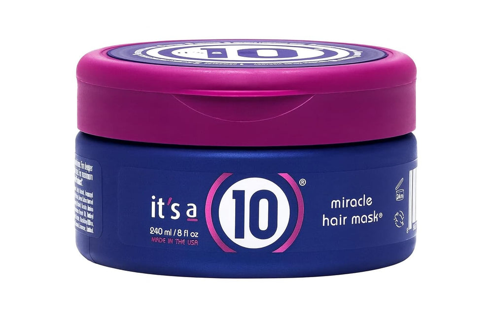 It's A 10 jar front view showing label and benefits