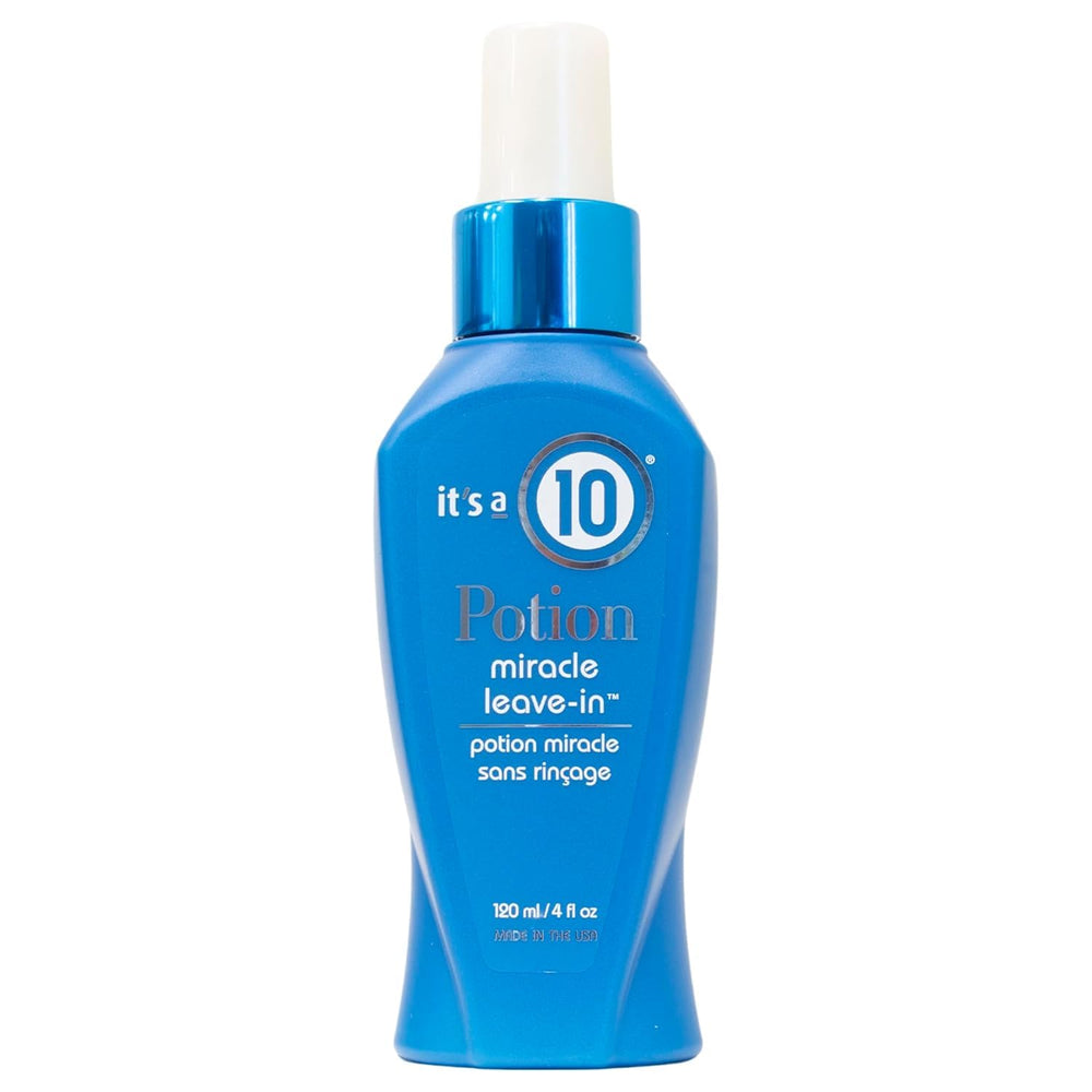 It's A 10 front bottle image showing packaging and clear benefits