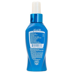 It's A 10 spritz application in hand showing quick detangle benefit