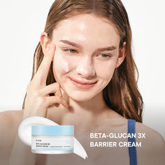 IUNIK cream on hand showing smooth application benefit