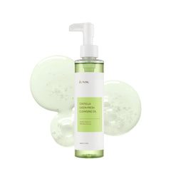 IUNIK Centella cleansing oil front bottle showing packaging and size benefit