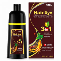 Ivnil front packaging showing product and clear dark brown result