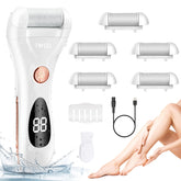 IWEEL front view of callus remover showing compact design and ergonomic grip for comfortable use