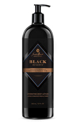 Jack Black front packaging showing bottle and label, professional presentation benefit
