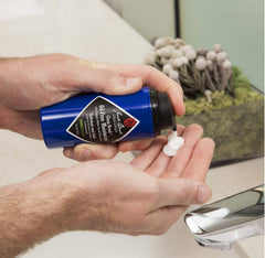 Jack Black clean break pump dispense action demonstrating quick absorption benefit