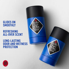 jack black stick being applied underarm for long-lasting protection