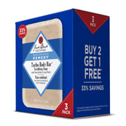 Jack Black Turbo Body Bar front packaging showing three bars and energizing benefits