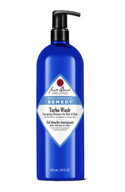 jack black front bottle showing product and volume for easy identification