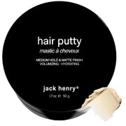 Jack Henry front packaging showing tub and brand, highlights compact travel size