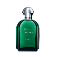 Jaguar bottle on dresser lifestyle scene showing brand and everyday grooming benefit