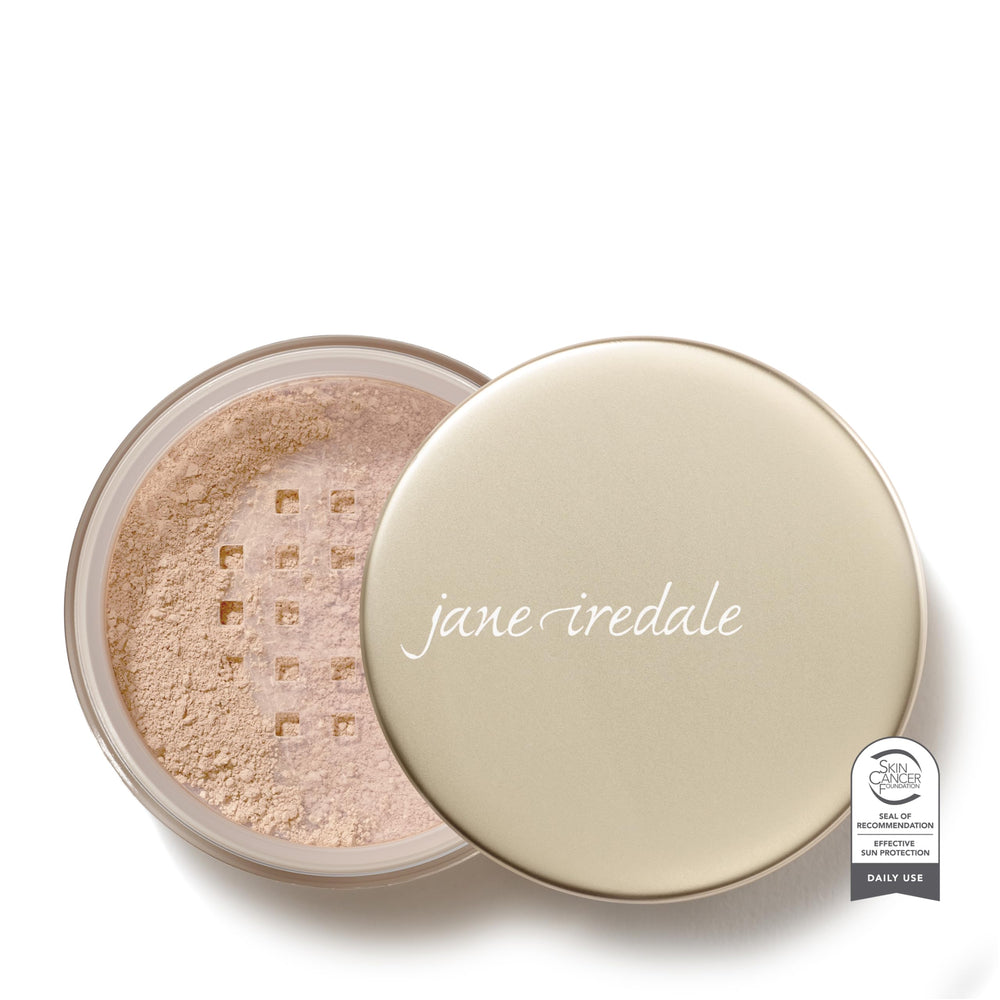 jane iredale front packaging shows product and shade for easy selection and confidence