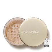 jane iredale front packaging showing product jar and label for easy identification