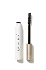 jane iredale front packaging showing mascara tube and bold black shade benefit