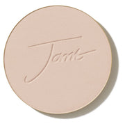 jane iredale front compact showing refill slot and benefit of tidy touch-ups