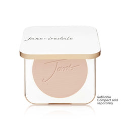 jane iredale brush applying powder demonstrating buildable coverage and matte control