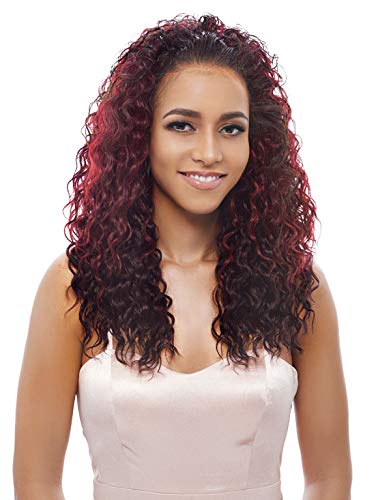 Janet Collection Agatha front view showing lace front and natural hairline benefit