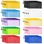 JARLINK front view of 40-piece colorful pouch pack for neat storage