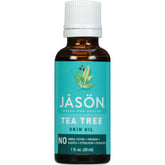 JASON tea tree oil front packaging showing bottle and label benefits