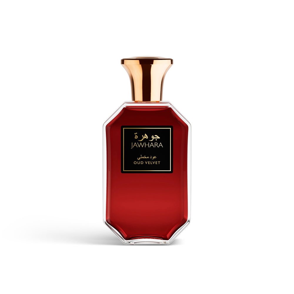 Jawhara front bottle shot highlighting elegant design and long-lasting fragrance