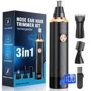 JEETIF gold trimmer front view showing sleek body and power button for easy handling