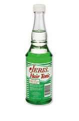 Jeris label close-up highlighting ingredients and classic branding benefit