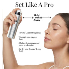 Jerome Alexander spray applied in hand to show lightweight-feel benefit