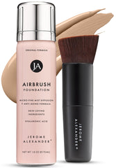 Jerome Alexander front packaging showing warm medium shade and benefits