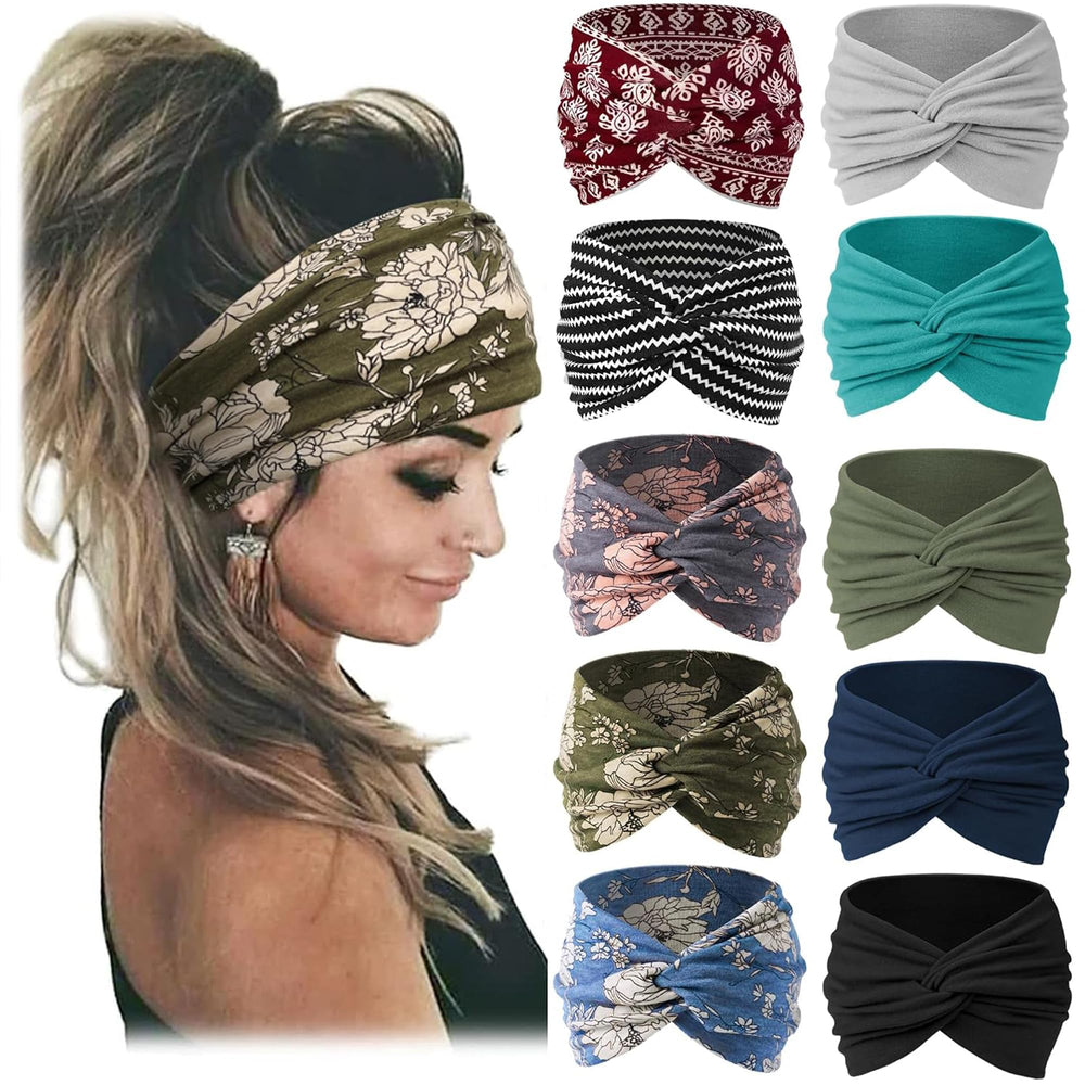 Jesries front packaging showing 10 headbands and product variety