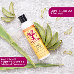Jessicurl Aloeba botanical blend of herbs and oils highlighting natural support