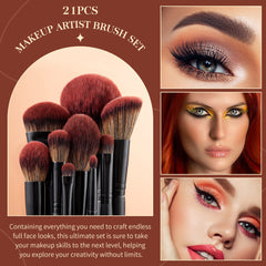 Jessup T271 angled sculpt brush close-up for precise contouring and control