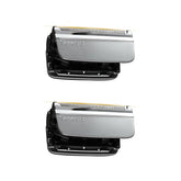 JEVONG front view of two replacement heads showing fit and benefit of restored shave