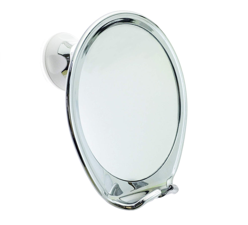 JiBen chrome mirror front view showing compact design and easy access