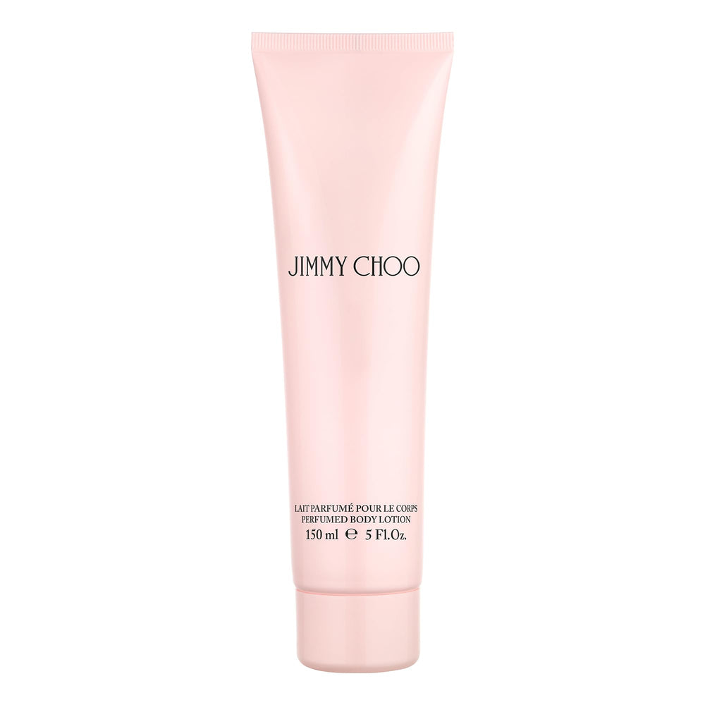 Jimmy Choo front packaging showing elegant bottle and benefit of luxury scent