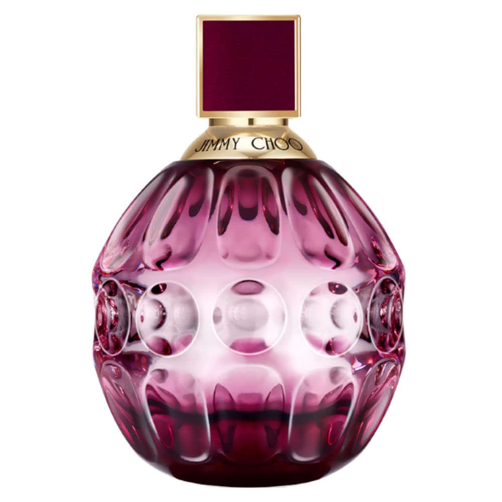 JIMMY CHOO Fever front bottle showing label and elegant silhouette for instant glamour