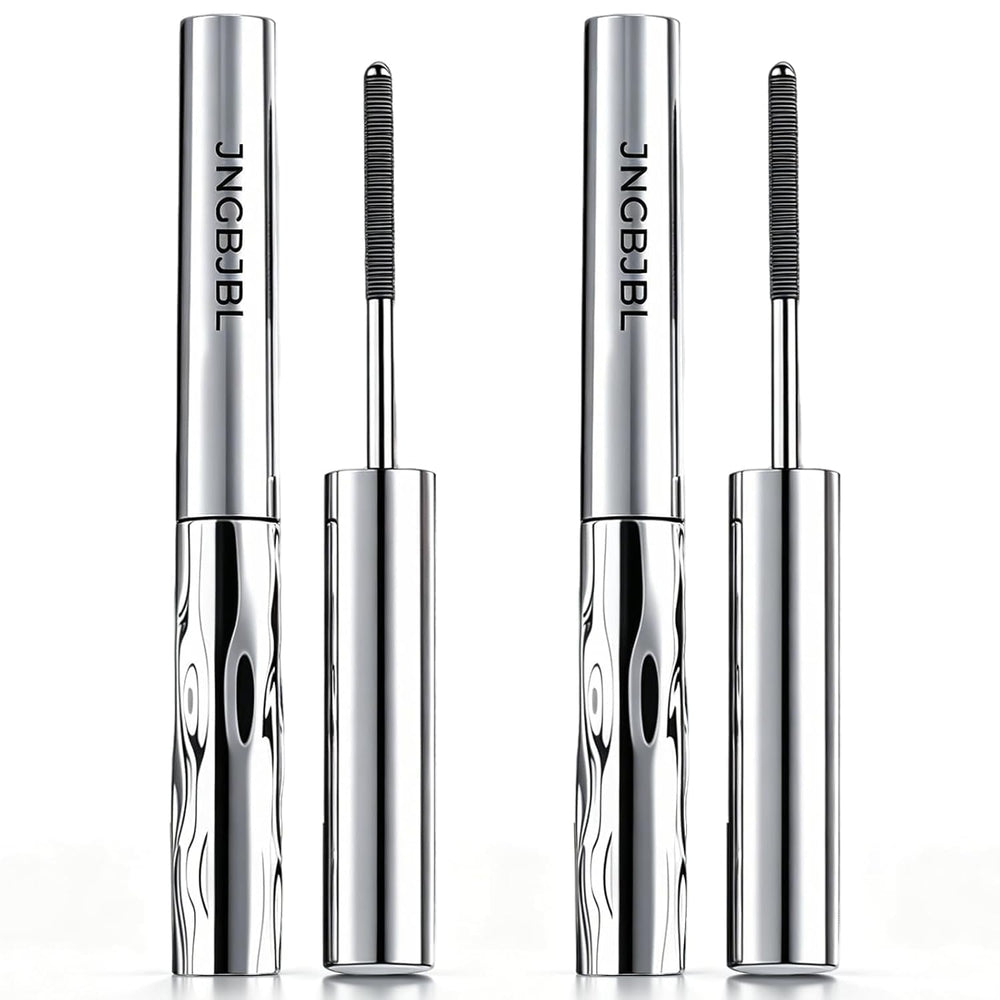 JNGBJBL front packaging showing two black mascara tubes and brand clarity