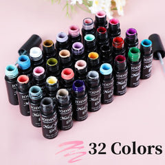 JODSONE array of color swatches demonstrating vibrant pigment payoff